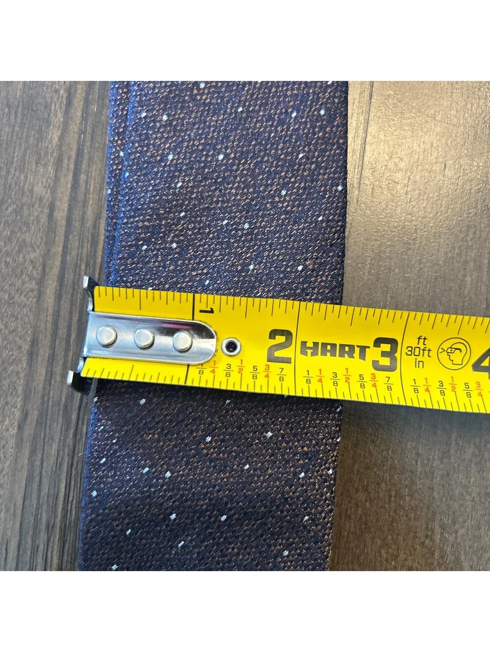 Autograph M&S 100% Silk Tie Navy Blue Textured NWOT